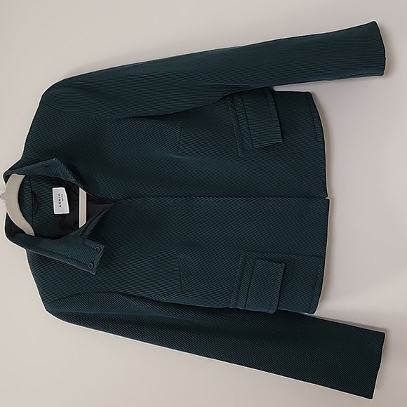 AKRIS Punto Green  100% Wool Full Zip Jacket Sz 42 US 10 - Picture 5 of 17